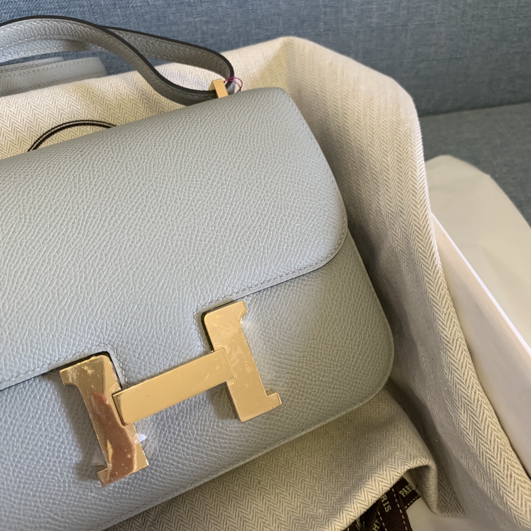 에르메스 콘스탄스18 그레이 금장 앱송